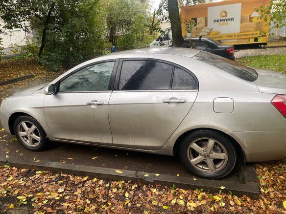 2013 Geely Emgrand EC7, серебристый - вид 3