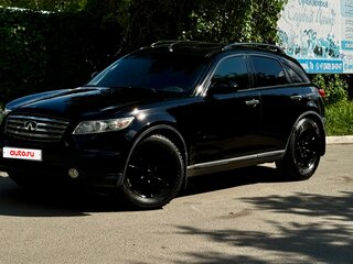 2003 Infiniti FX35 I (S50), чёрный, 770000 рублей, вид 1
