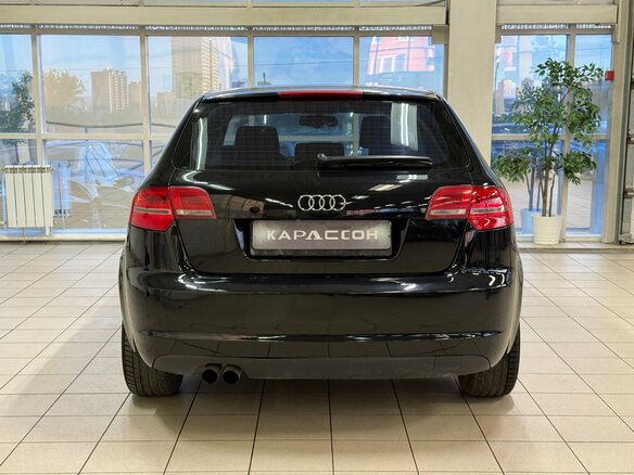 2008 Audi A3 II (8P) Рестайлинг 2, чёрный, 835000 рублей - вид 3