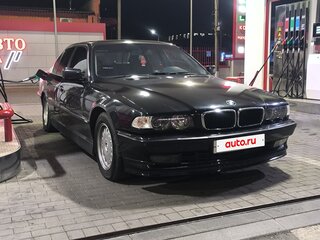 1999 BMW 7 серии 740i III (E38) Рестайлинг, чёрный, 1000000 рублей, вид 3