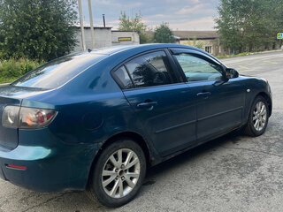 2006 Mazda 3 I (BK) Рестайлинг, синий, 300000 рублей, вид 4