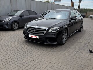 2018 Mercedes-Benz S-Класс 350 d Long VI (W222, C217) Рестайлинг, чёрный, 6700000 рублей, вид 2
