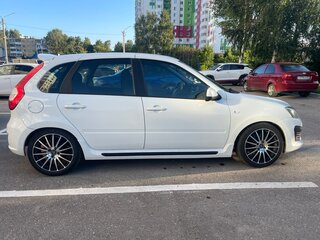 2015 Lada (ВАЗ) Kalina Sport II, белый, 800000 рублей, вид 3