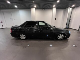 2008 Lada (ВАЗ) Priora I, чёрный, 170000 рублей, вид 2