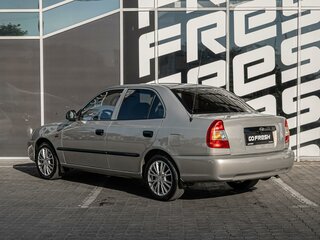 2008 Hyundai Accent ТагАЗ II, бежевый, 570000 рублей, вид 2