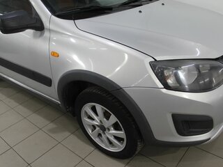2015 Lada (ВАЗ) Kalina Cross II, серебристый, 630000 рублей, вид 4