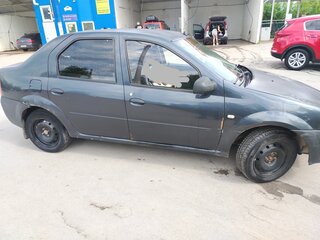 2009 Renault Logan I, серый, 180000 рублей, вид 4