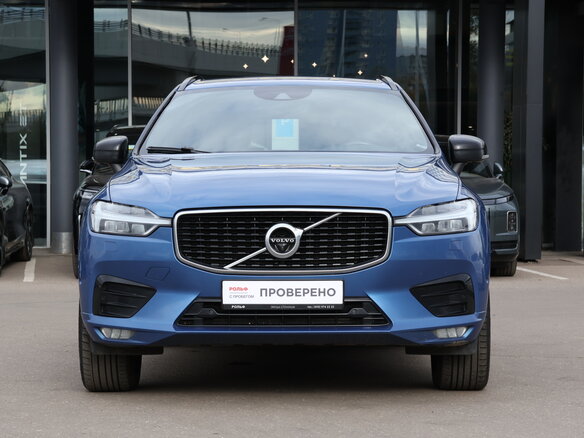 2019 Volvo XC60 II, синий, 3039000 рублей - вид 1