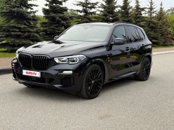 2021 BMW X5 45e IV (G05/G18), чёрный, 6500000 рублей - вид 10