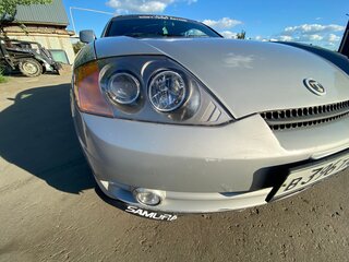2004 Hyundai Tiburon II (GK), серебристый, 430000 рублей, вид 4