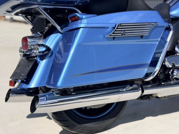 2010 Harley-Davidson Road Glide, голубой, 1350000 рублей - вид 13