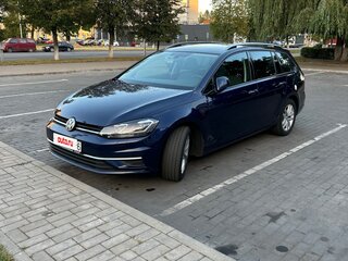 2019 Volkswagen Golf VII Рестайлинг, синий, 1170000 рублей, вид 2