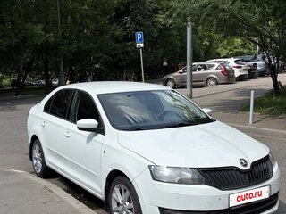 2015 Skoda Rapid I, белый, 800000 рублей, вид 1