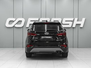 2017 Hyundai Santa Fe III Рестайлинг, чёрный, 2220000 рублей, вид 4
