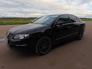2010 Volkswagen Passat B6, чёрный, 1100000 рублей, вид 2
