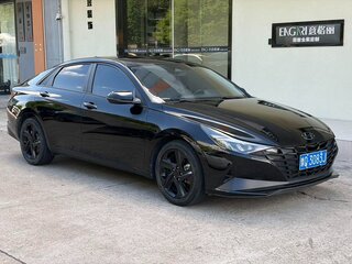 2022 Hyundai Elantra VII (CN7), чёрный, 1090000 рублей, вид 3