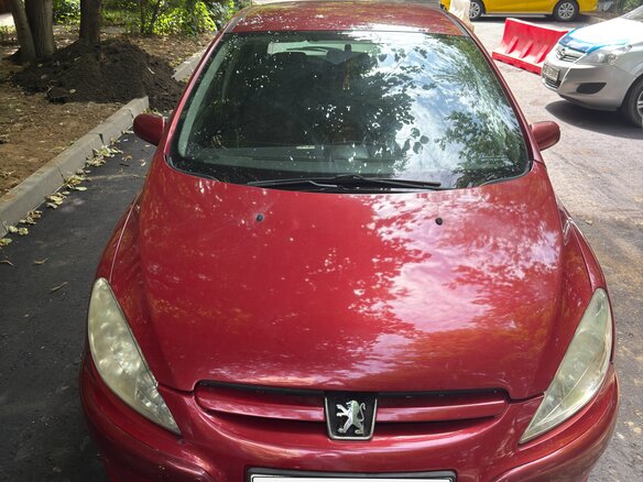 2004 Peugeot 307 I, пурпурный, 200000 рублей - вид 2