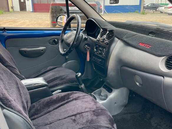 2011 Daewoo Matiz I Рестайлинг, синий, 190000 рублей - вид 5
