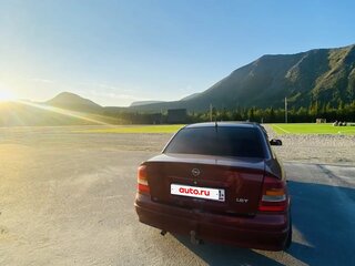 1998 Opel Astra G, пурпурный, 150000 рублей, вид 4