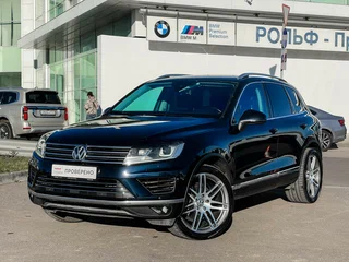 2015 Volkswagen Touareg II Рестайлинг, синий, 2700000 рублей, вид 1