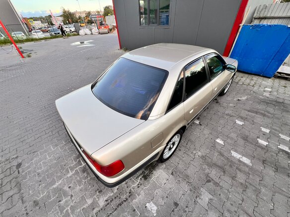 1991 Audi 100 IV (C4), золотистый, 250000 рублей - вид 7