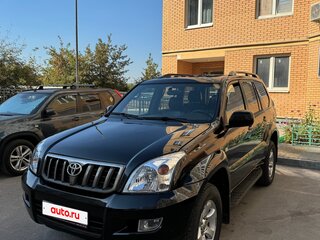 2006 Toyota Land Cruiser Prado 120 Series, чёрный, 1450000 рублей, вид 3