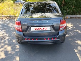2018 Lada (ВАЗ) Granta I Рестайлинг, серый, 600000 рублей, вид 3