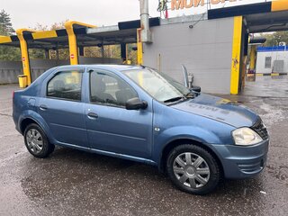 2013 Renault Logan I Рестайлинг, синий, 180000 рублей, вид 3