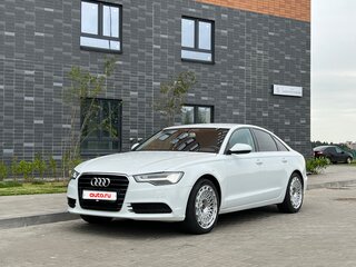 2014 Audi A6 IV (C7), белый, 1350000 рублей, вид 1