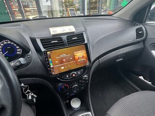 2012 Hyundai Solaris I, серебристый, 895000 рублей, вид 5