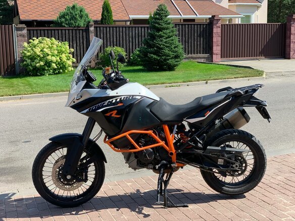 2015 KTM 1190 Adventure R, белый - вид 1