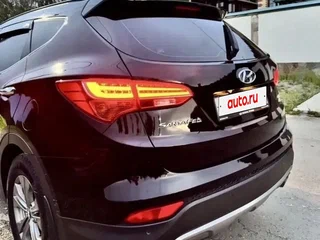 2013 Hyundai Santa Fe III, чёрный, 1660000 рублей, вид 4