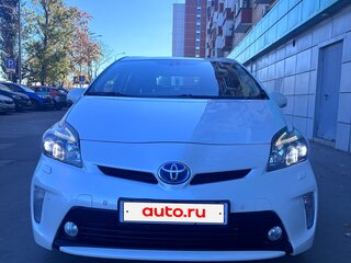 2012 Toyota Prius PHV ZVW35 III Рестайлинг (XW30), белый, 1300000 рублей, вид 1