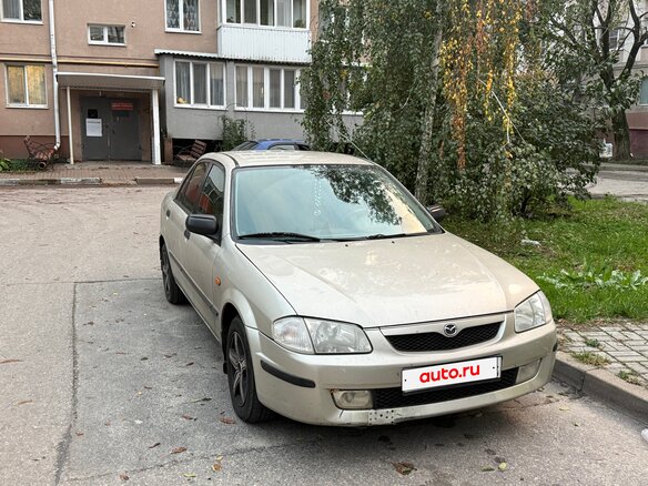 2000 Mazda 323 VI (BJ), серый, 300000 рублей - вид 2