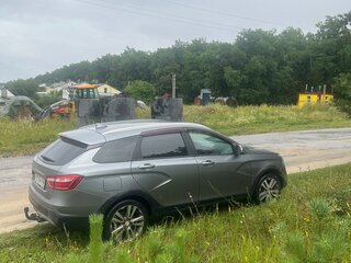 2018 Lada (ВАЗ) Vesta SW Cross I, серый, 950000 рублей, вид 3
