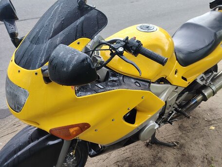 1995 Kawasaki ZZR 400, жёлтый, 170000 рублей, вид 2