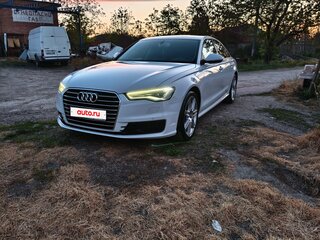 2015 Audi A6 IV (C7) Рестайлинг, белый, 1750000 рублей, вид 1
