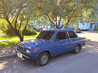 2007 Lada (ВАЗ) 2107, синий, 179000 рублей, вид 1