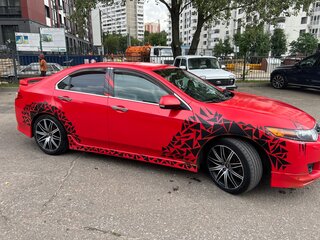 2008 Honda Accord VIII, красный, 1000000 рублей, вид 3