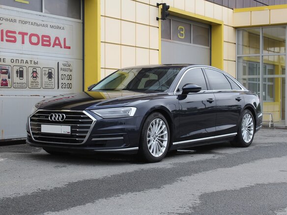 2019 Audi A8 55 TFSI IV (D5), чёрный, 3845000 рублей - вид 1