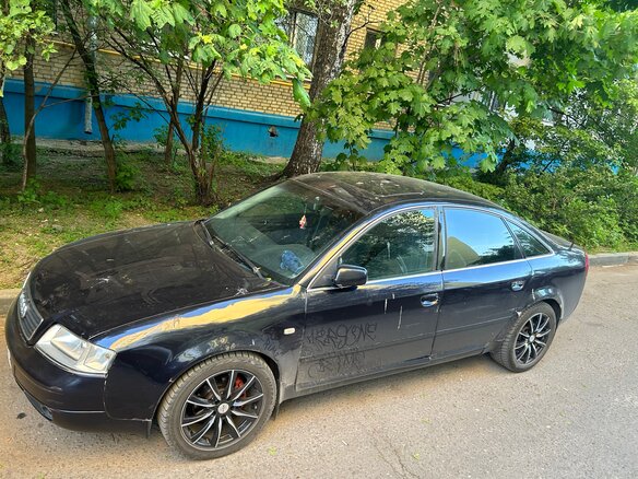 1998 Audi A6 II (C5), синий - вид 6