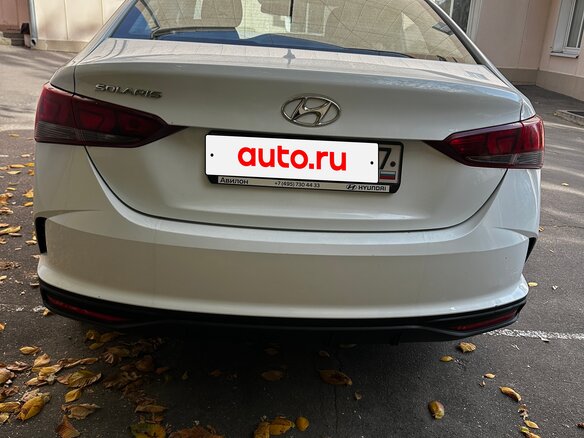 2020 Hyundai Solaris II, белый, 995000 рублей - вид 4