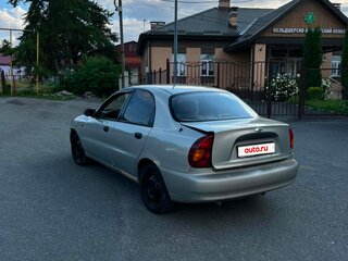 2008 Chevrolet Lanos I, серебристый, 135000 рублей, вид 3