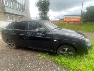 2008 Lada (ВАЗ) Priora I, чёрный, 210000 рублей, вид 2