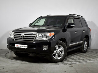 2012 Toyota Land Cruiser 200 Series Рестайлинг 1, чёрный, 2747000 рублей, вид 2