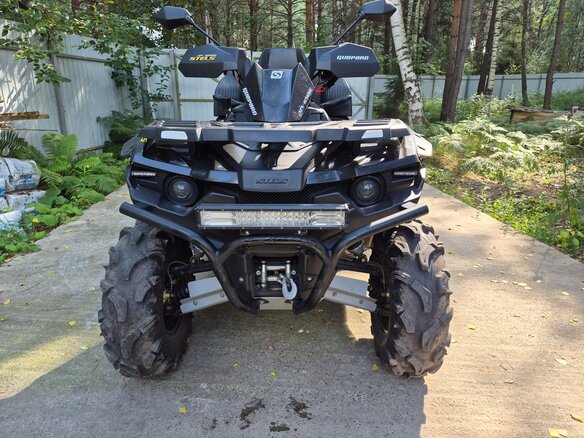 2018 Stels ATV-650 Guepard Trophy, чёрный - вид 1