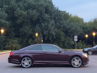 2008 Mercedes-Benz CL-Класс AMG 63 AMG II (C216), пурпурный, 1500000 рублей, вид 3