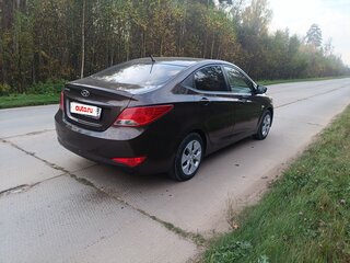 2016 Hyundai Solaris I Рестайлинг, коричневый, 1165000 рублей, вид 3