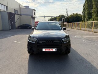 2019 Audi Q7 II (4M), чёрный, 4350000 рублей, вид 3