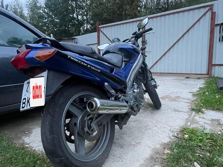 2002 Kawasaki ZXR 250, синий, 100000 рублей, вид 2